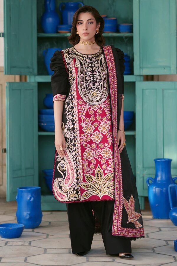 NL-12 | Nilofer Luxury Lawn'26 | Mahnur