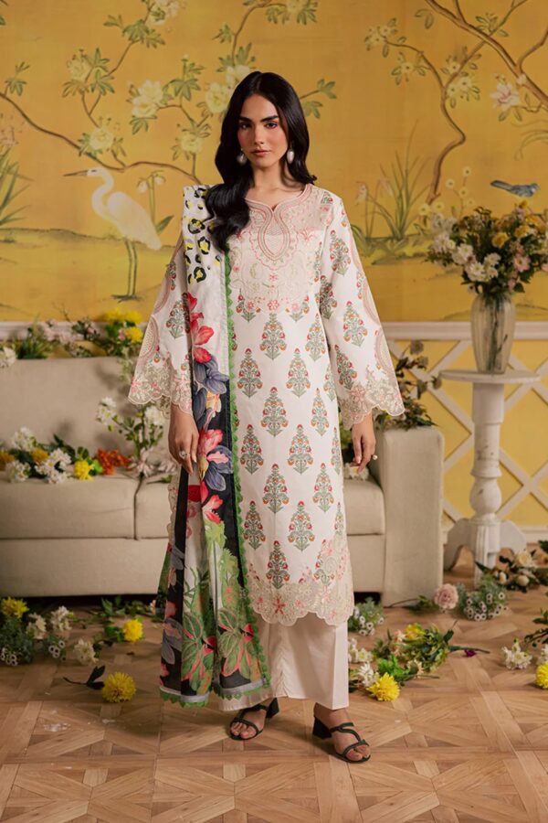 AL-08 | Afsana Lawn'26 | Mahnur