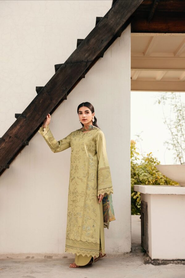 FZF-8A | Festive Luxury Lawn'26 | Florent