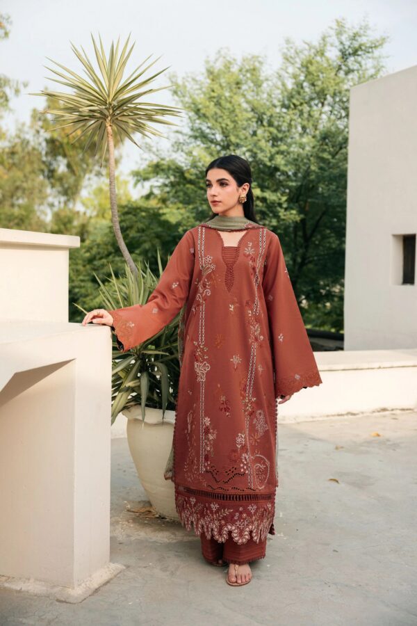 FZF-6B | Festive Luxury Lawn'26 | Florent