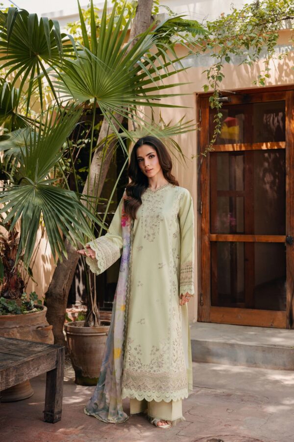 FZF-2A | Festive Luxury Lawn'26 | Florent