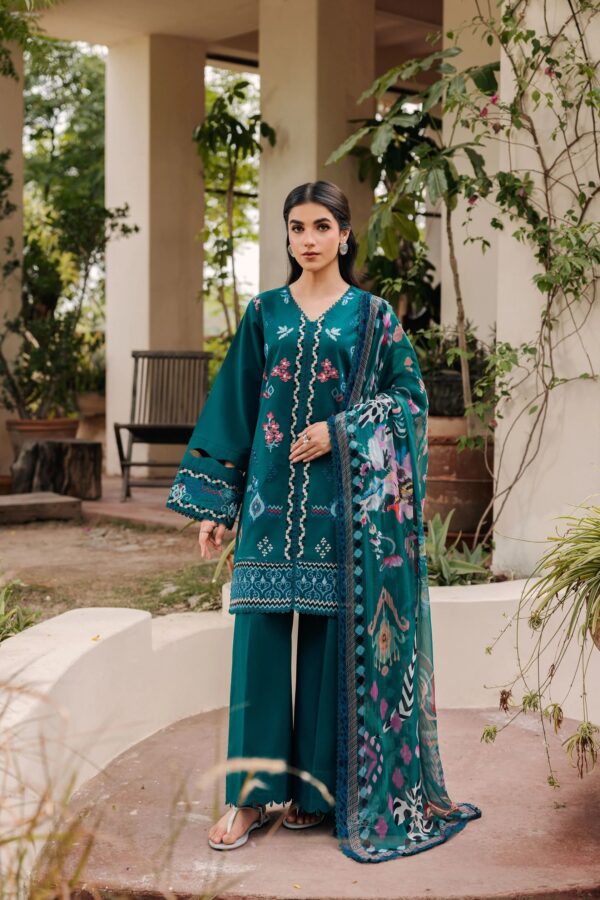 FZF-3B | Festive Luxury Lawn'26 | Florent