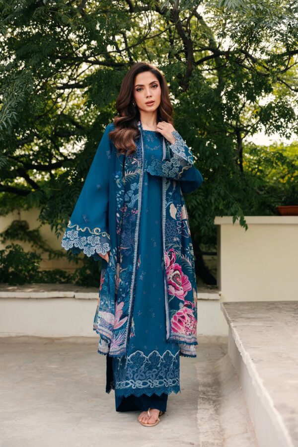 FZF-7B | Festive Luxury Lawn'26 | Florent