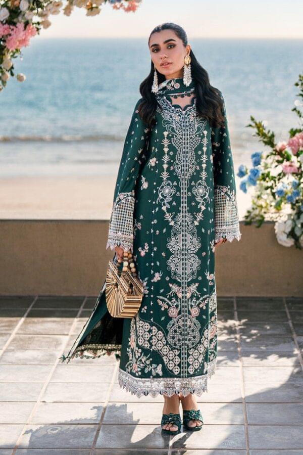 FK-13 ELIZA | Sahil Luxury Lawn'25 BY Qalamkar